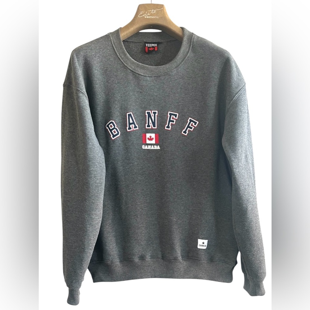 LG•TEEPEE•GRAY - UNISEX - BANFF - SWEATSHIRT•